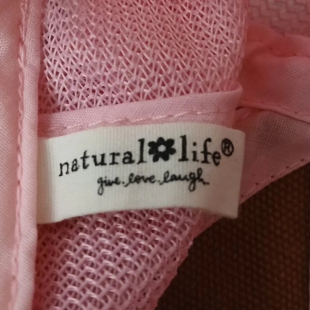 Natural Life Trucker Hat Ball Cap One Size Adjustable Patchwork - Picture 7 of 7